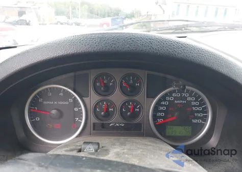 2005 Ford F150 Supercrew из США, поврежденный, VIN 1FTPW14505FA21136